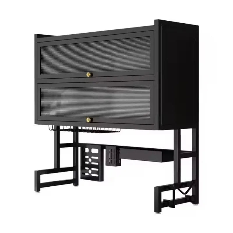 Dustproof Dishes Rack Double