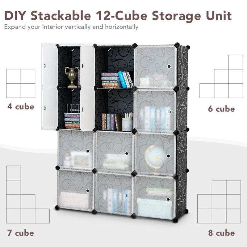 12 Cube Wardrobe
