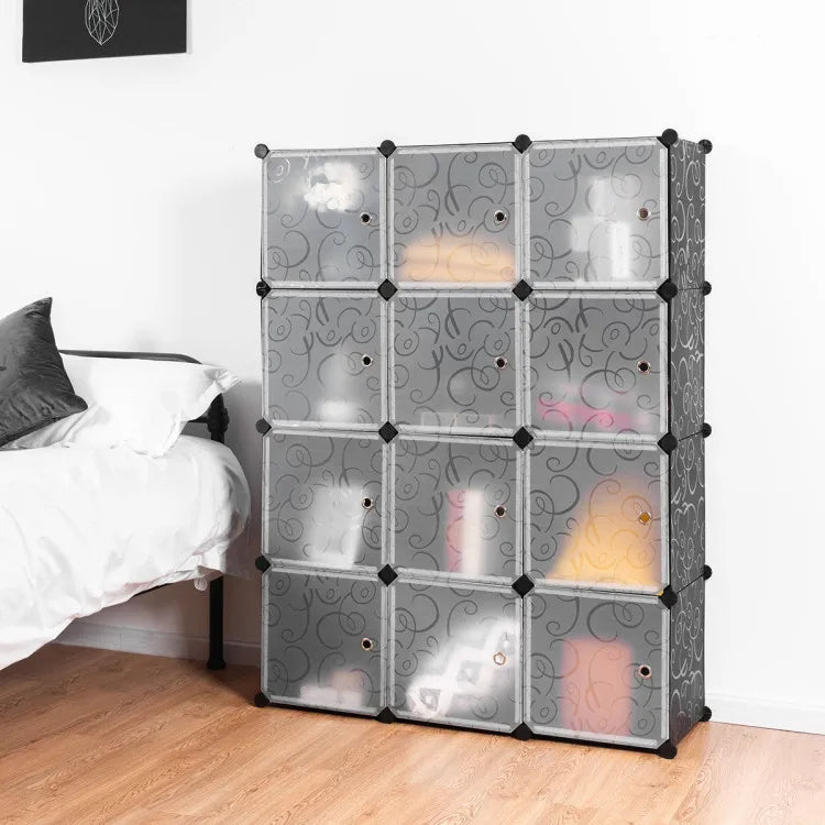 12 Cube Wardrobe
