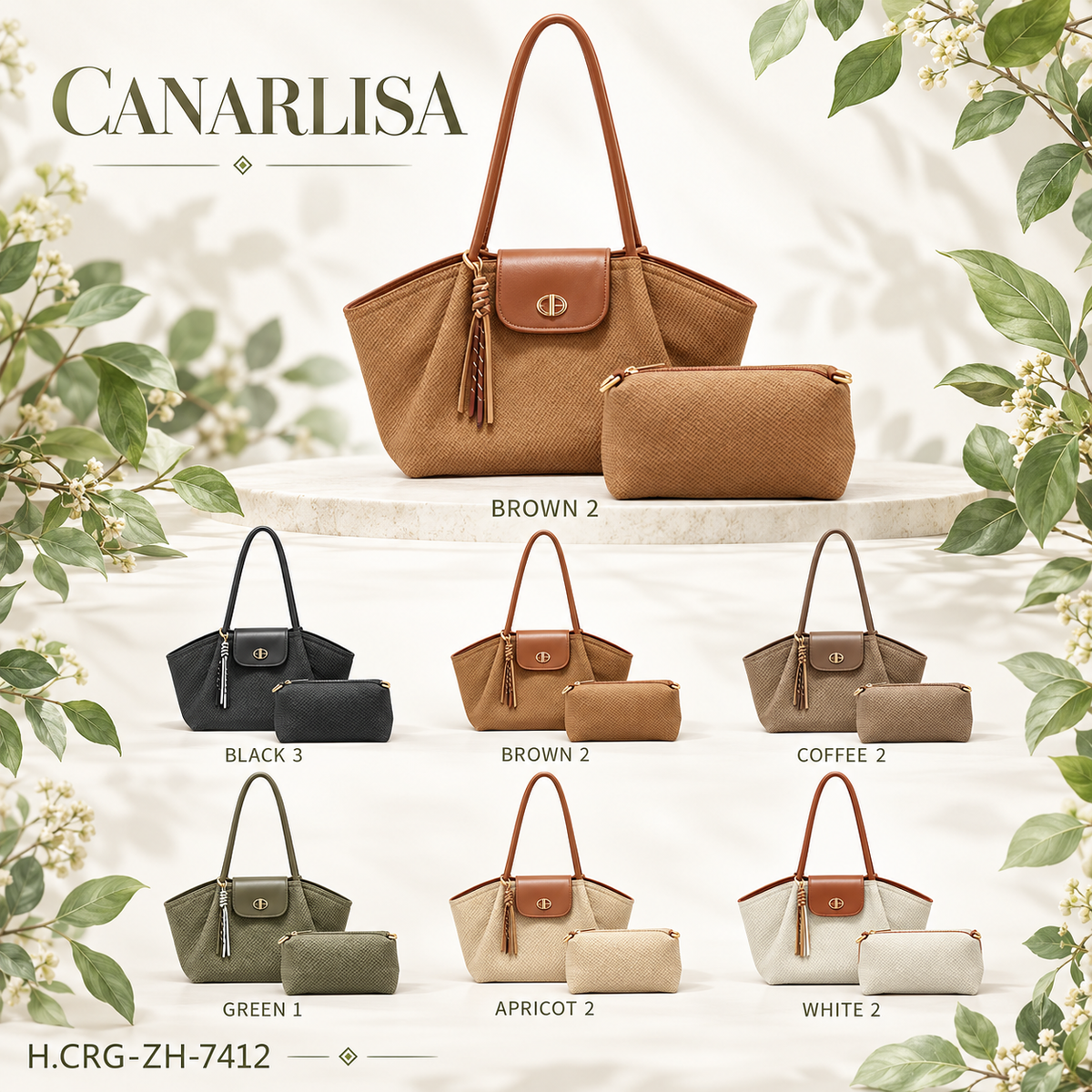 CANARLISA Serena Tote Bag 7412