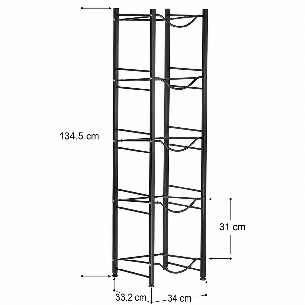 Water Bottle Rack