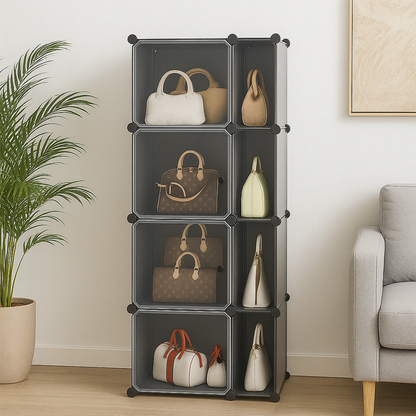 Hand Bag Storage Cabinet