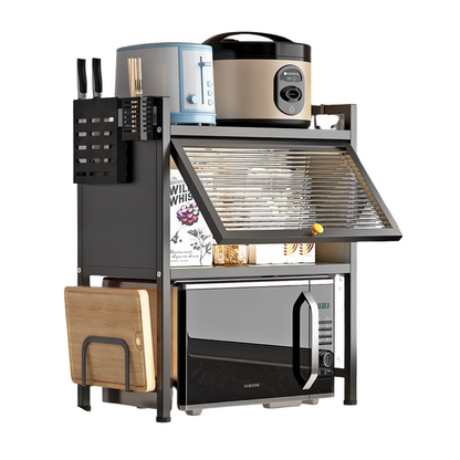 Microwave Stand With Door