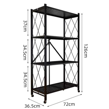 4 Layers Folding Rack