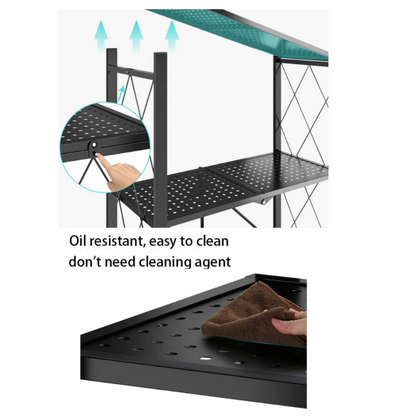 4 Layers Folding Rack