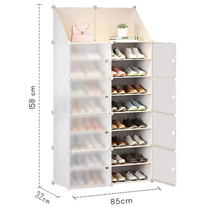 2 Columns 8 layers shoe cabinet B