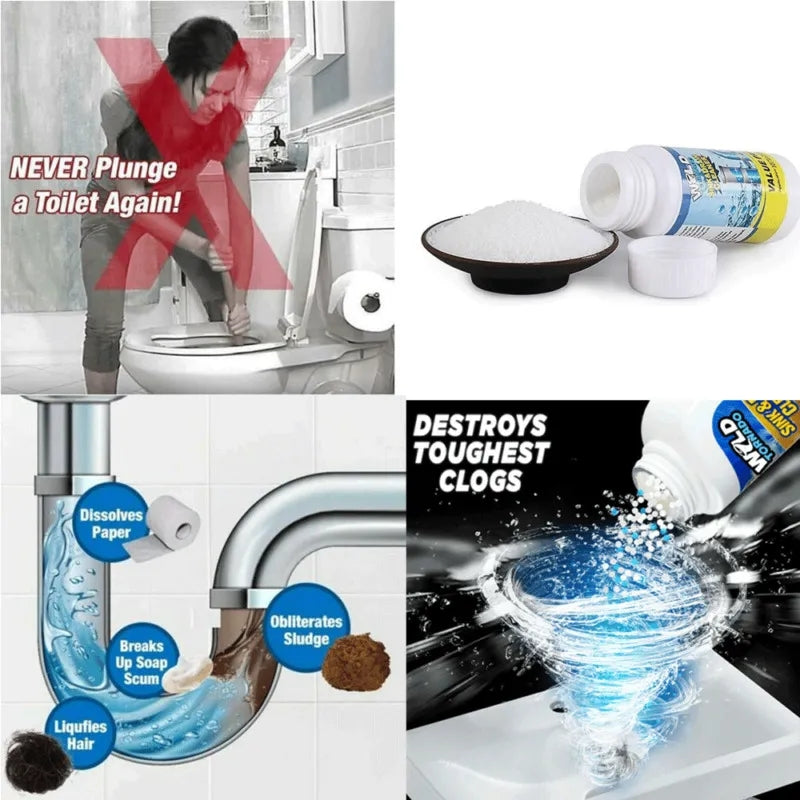 Sink drain cleaner