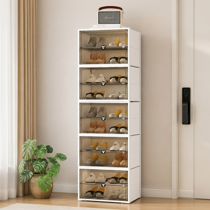 10-Tier Shoe Storage Cabinet