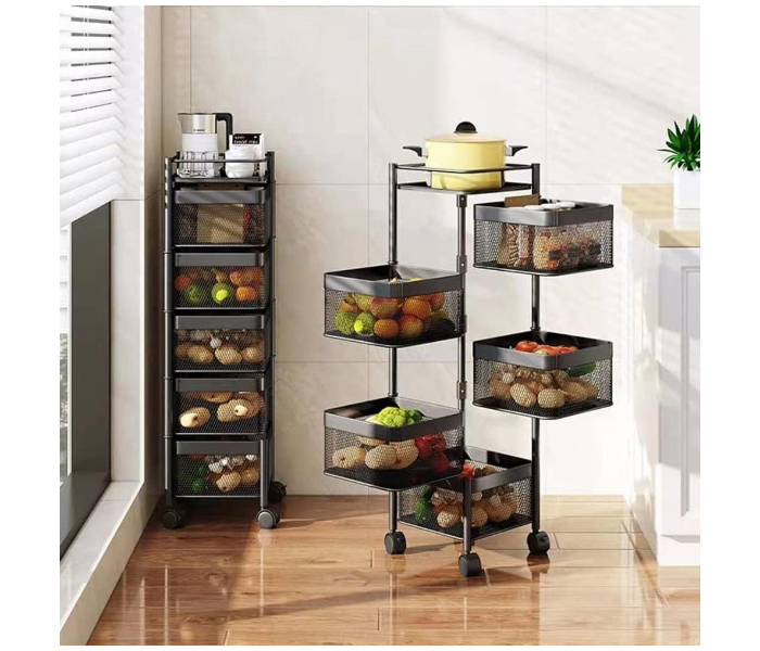 5 Layers Square Trolley