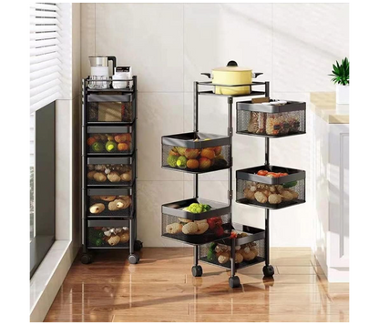 5 Layers Square Trolley