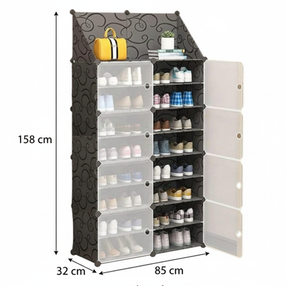 2 Columns 8 layers shoe cabinet B