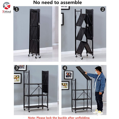 4 Layers Folding Rack