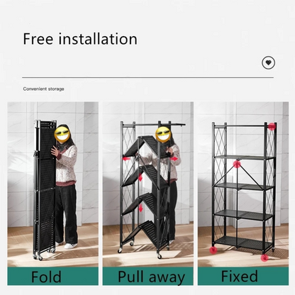 5 Layers Folding Rack