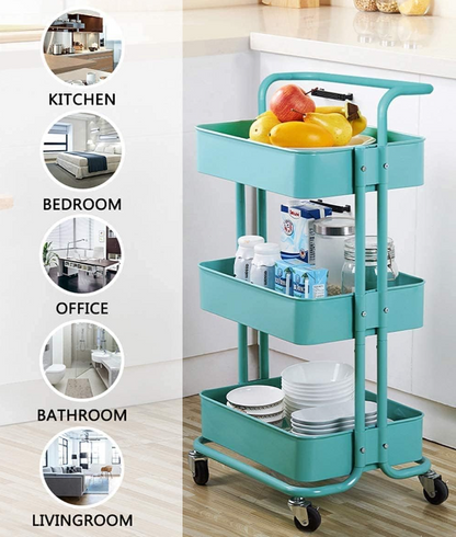 3 Layers Hand Trolley