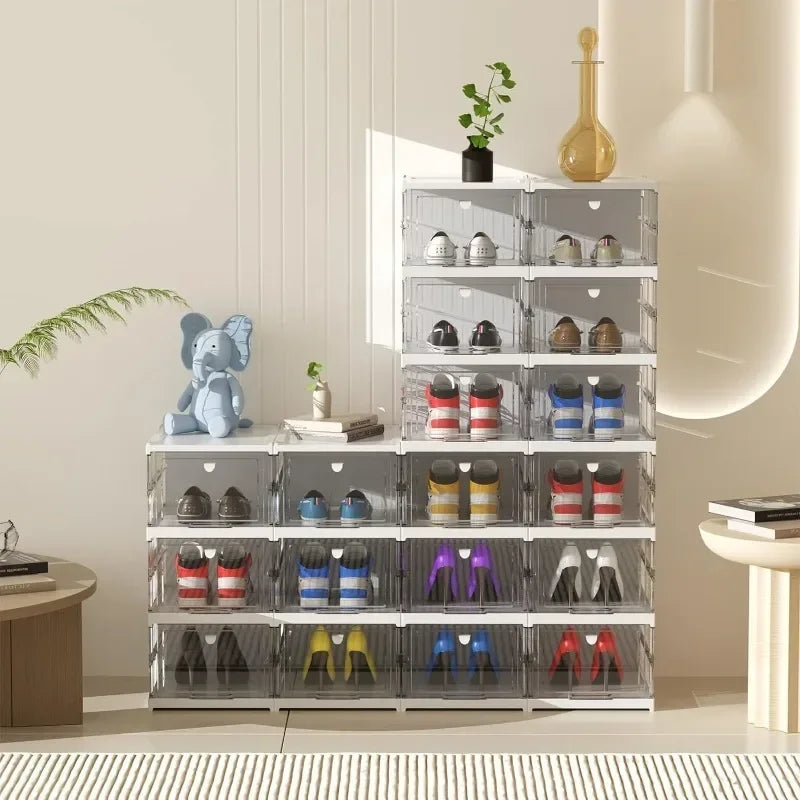 6-Tier Foldable Shoe Storage Organizer
