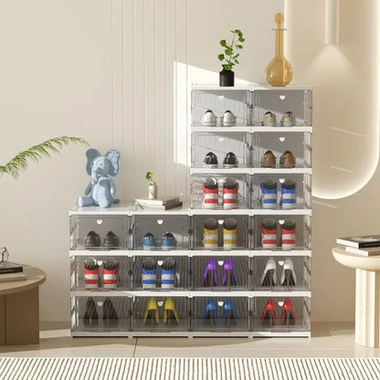 6-Tier Foldable Shoe Storage Organizer