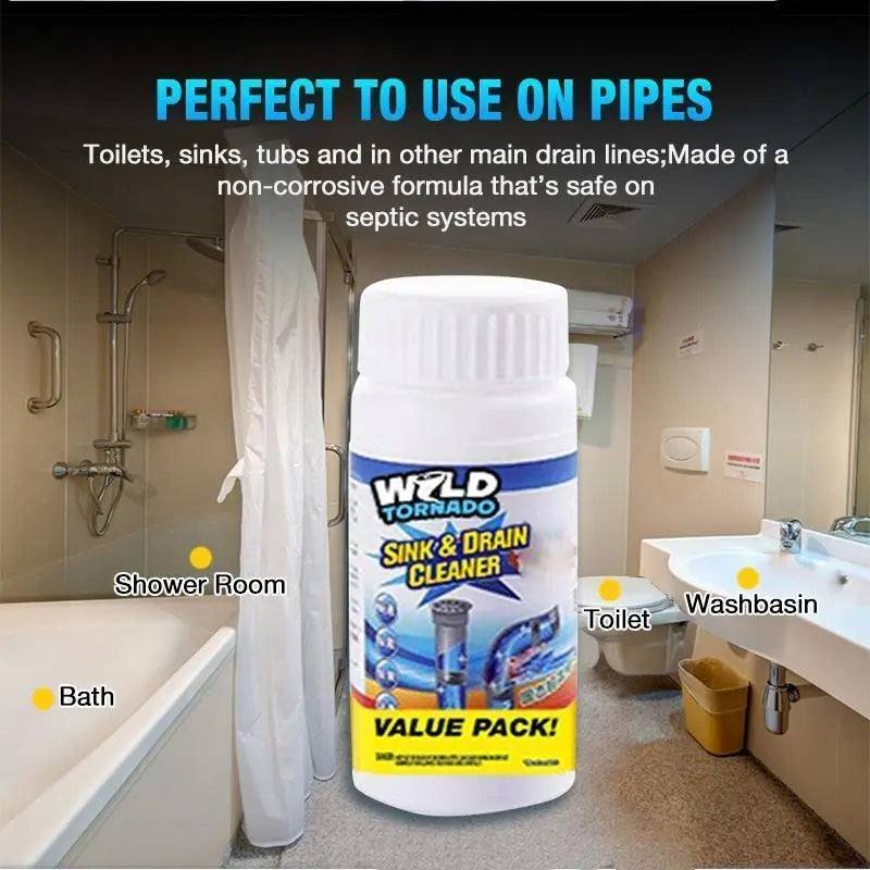 Sink drain cleaner