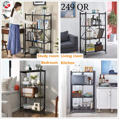 4 Layers Folding Rack