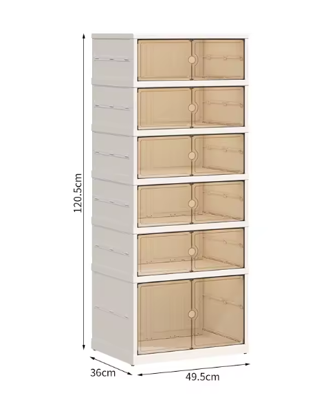 Foldable Shoe Cabinet 6 Layers