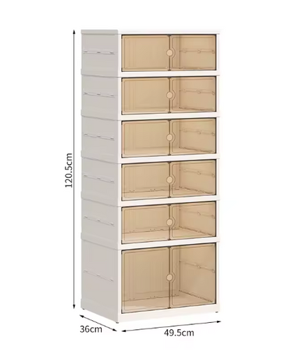 Foldable Shoe Cabinet 6 Layers