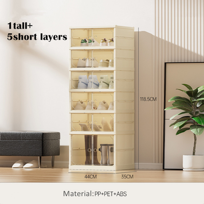 Foldable Shoe Cabinet 6 Layers