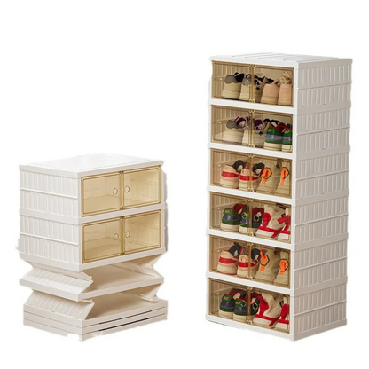 Foldable Shoe Cabinet 6 Layers