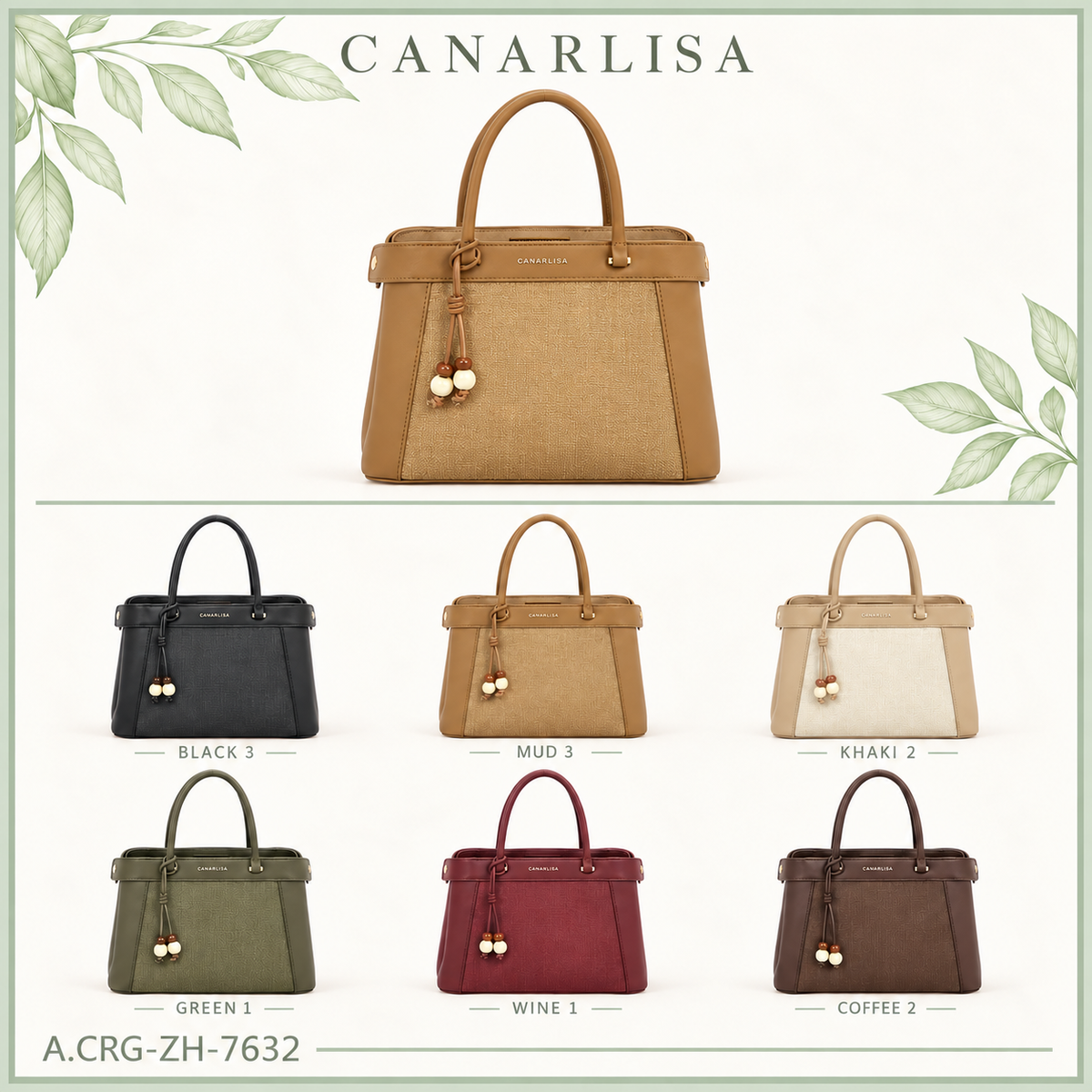 CANARLISA Amelia Luxe Handbag 7632