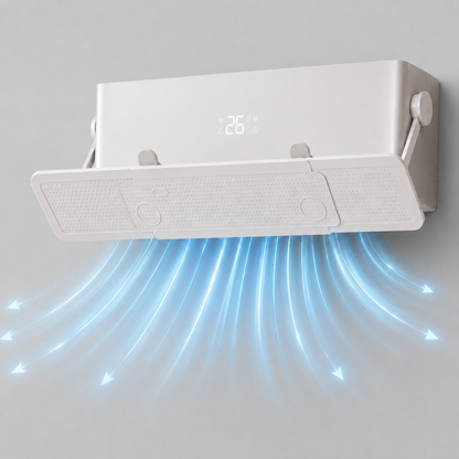 Expandable Split AC Airflow Deflector
