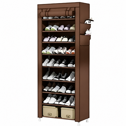 Zipper Shoe Rack