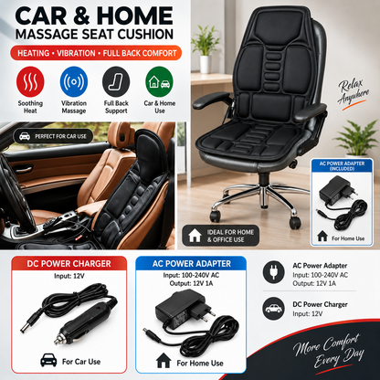 Massage Cushion – For Home & Car