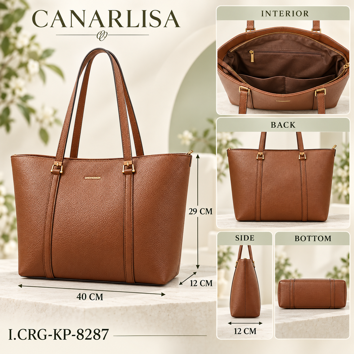 CANARLISA Elara Everyday Tote 8287