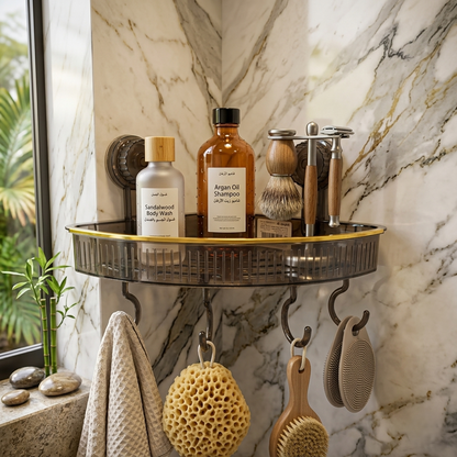 Corner Bathroom Shelf