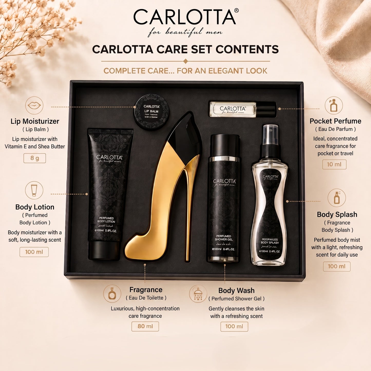 Good Lady Lady's Perfume Gift Set