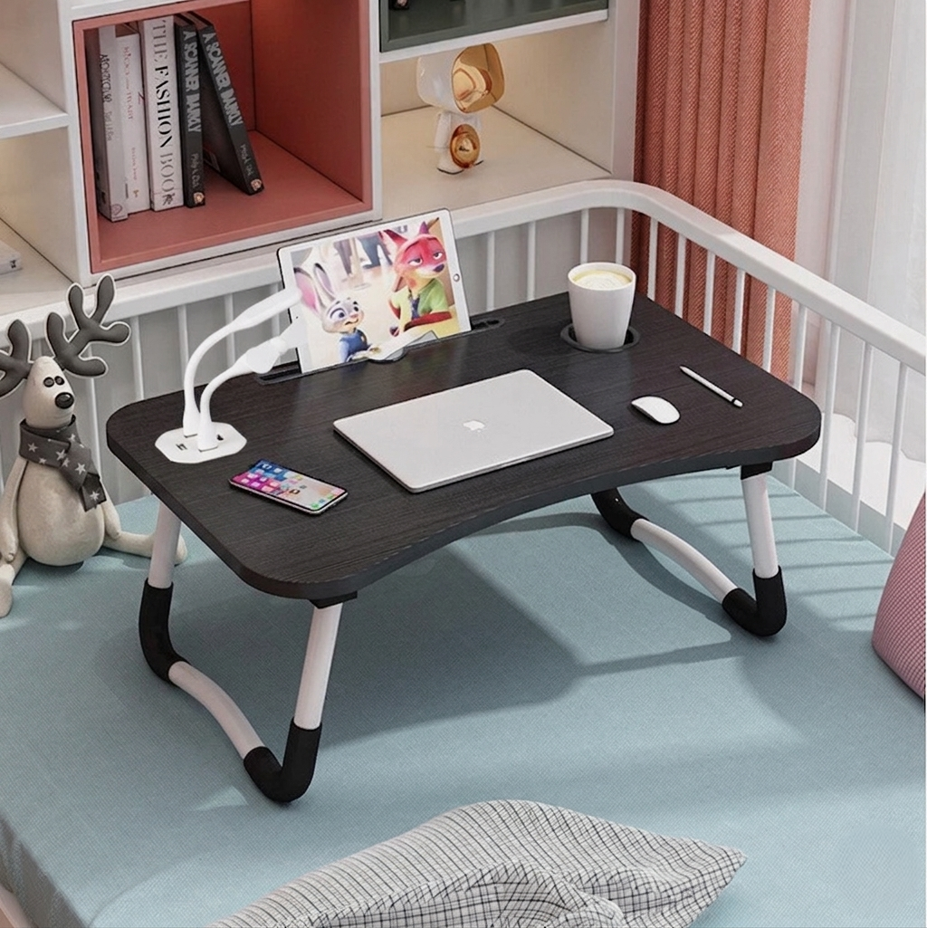 Foldable Laptop Table with usb