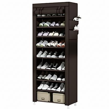 Zipper Shoe Rack