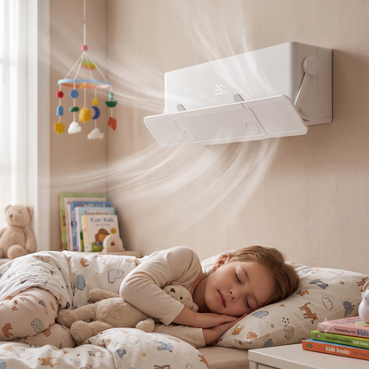 Expandable Split AC Airflow Deflector