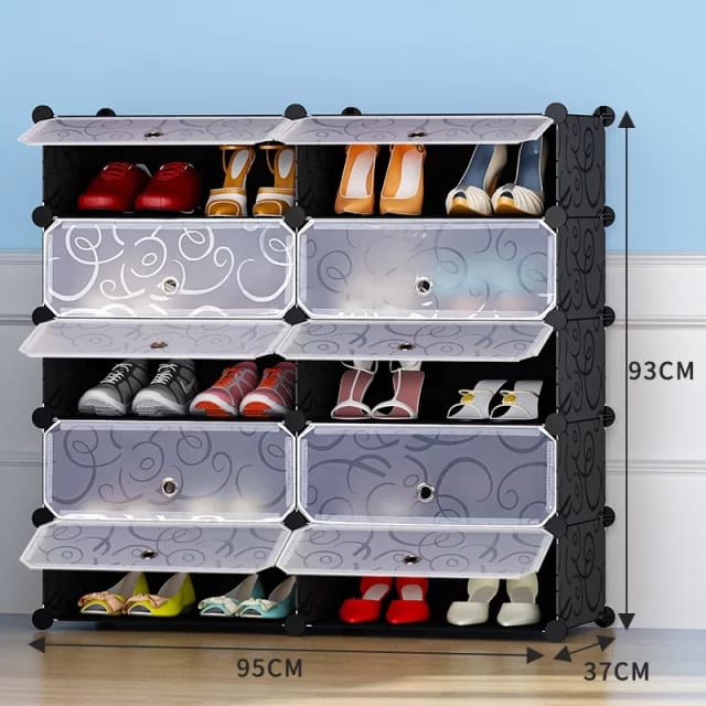 10 Cube Shoe Cabinet