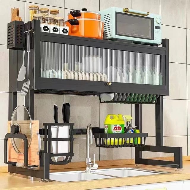 Dustproof Dishes Rack