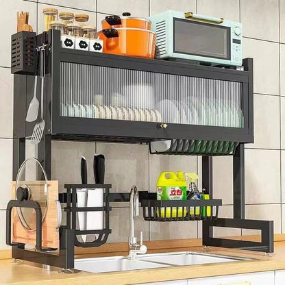 Dustproof Dishes Rack