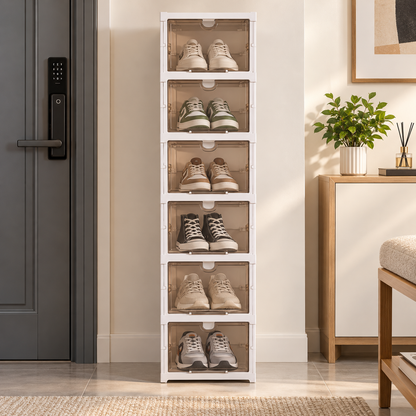 6-Tier Foldable Shoe Cabinet