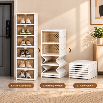 6-Tier Foldable Shoe Cabinet