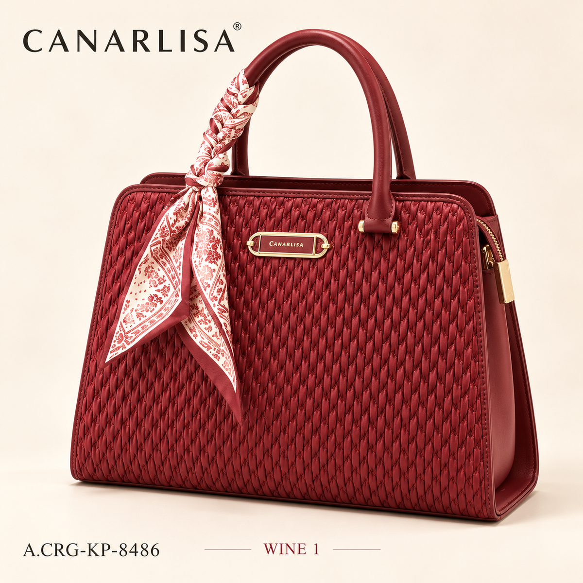 CANARLISA Aria Signature Handbag 8486
