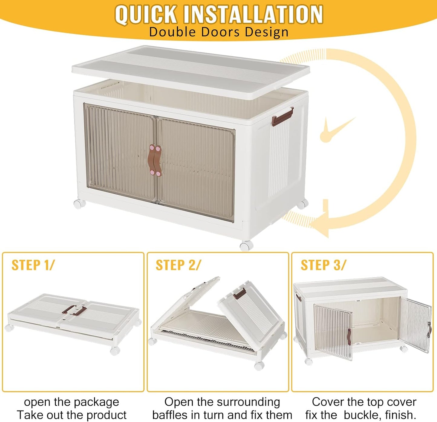 Foldable Wardrobe - Multiuse Cabinet
