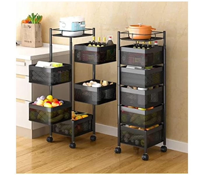 5 Layers Square Trolley