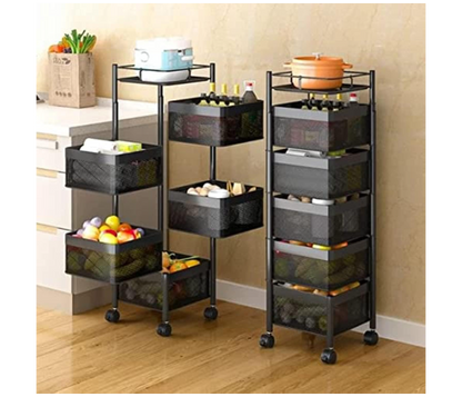 5 Layers Square Trolley