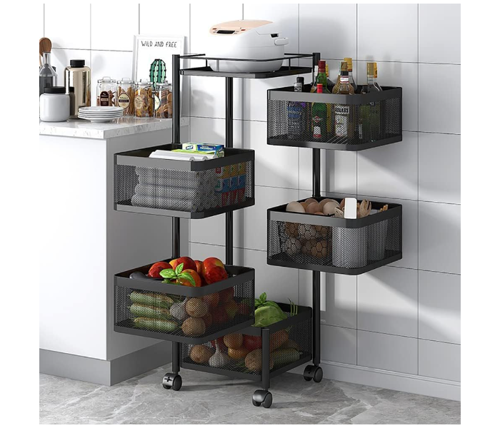 5 Layers Square Trolley