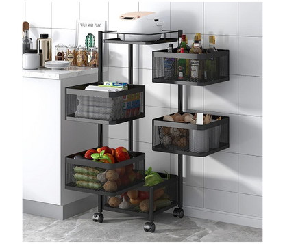 5 Layers Square Trolley