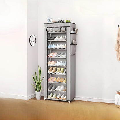 Zipper Shoe Rack