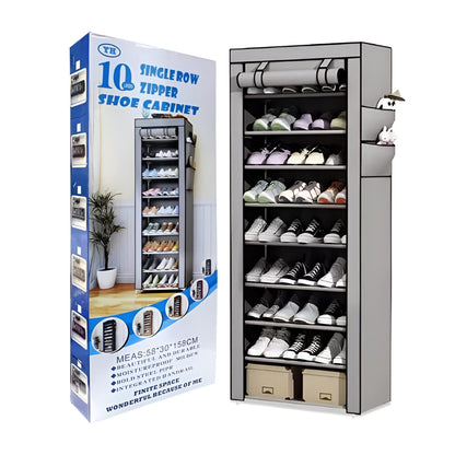 Zipper Shoe Rack