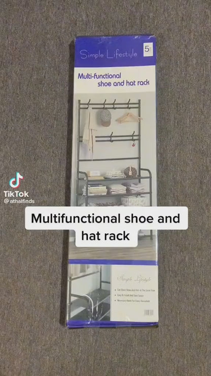 5-Layers Shoe & Hat Rack
